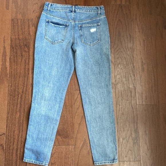 AFRM High Rise Distressed Jeans 25 - Picture 6 of 8